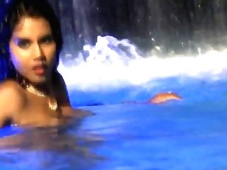 Indian Princess In Water